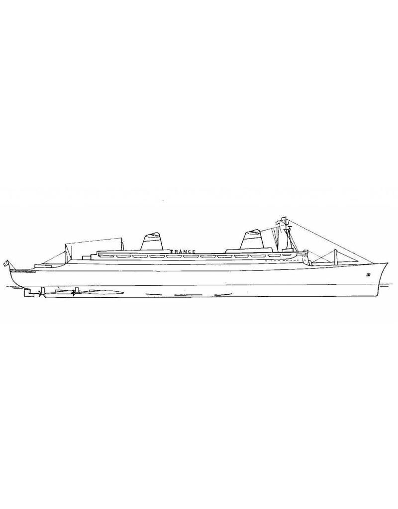 NVM 10.10.136 pass.schip ss "Frankreich" - Comp. Gen. Atlantique