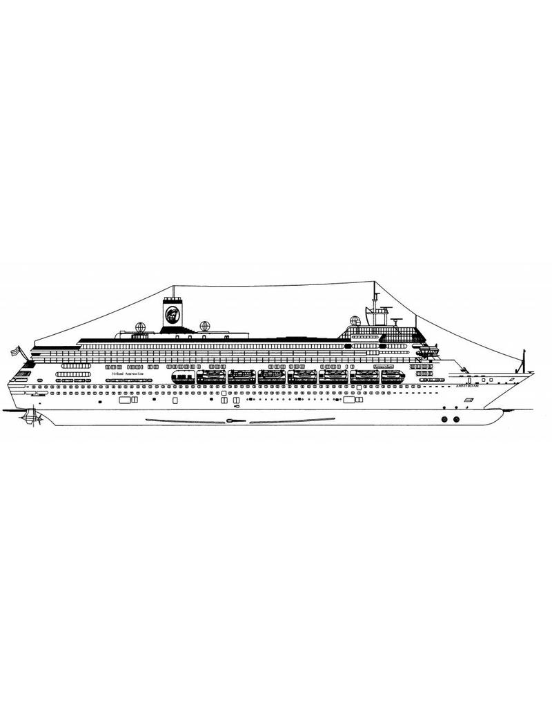 MBT 10.10.149 Luxe cruis schip ms Amsterdam (2000) - Holland America Lines