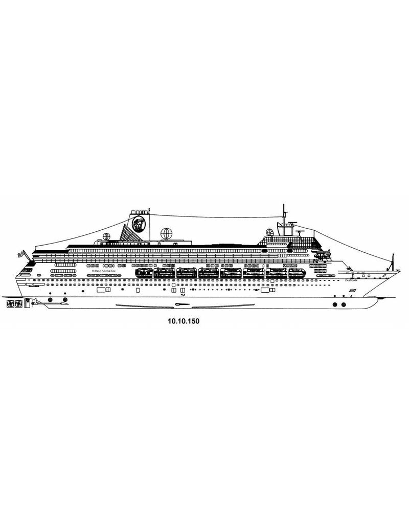 MBT 10.10.150 cruiseschip ms Zaandam, ms Volendam - H.A.L.