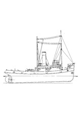 NVM 10.11.002 HRMS Schlepper / Minensuchboot M 2 (1918) ex "Marie II"