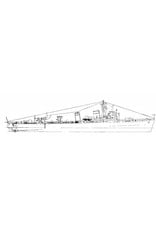 MBT 10.11.011 Zweedse onderzeebootjager "Stockholm" J 06 (1937) na verbouwing (1951)