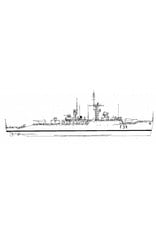 MBT 10.11.012 antiluchtdoelfregat HMS "Puma" F34 (1957) - type 41 "Leopard"-klasse