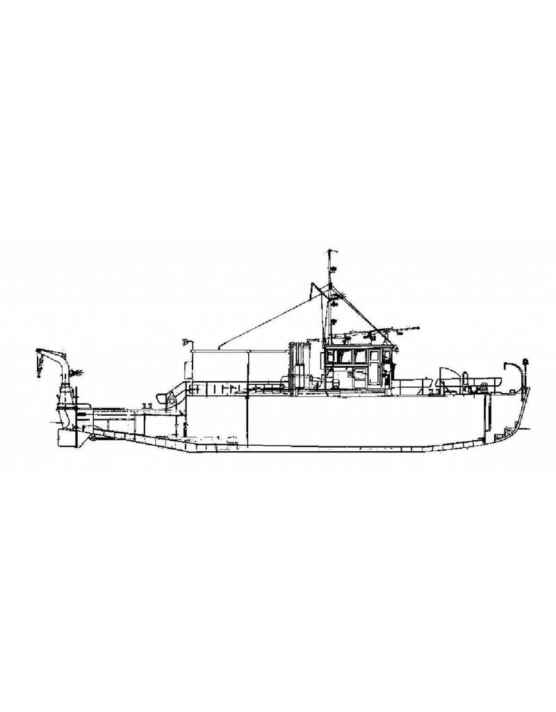 MBT HrMs diving boat "Argus" A847 - Construction drawing Scale 1:20 (10.11.017)