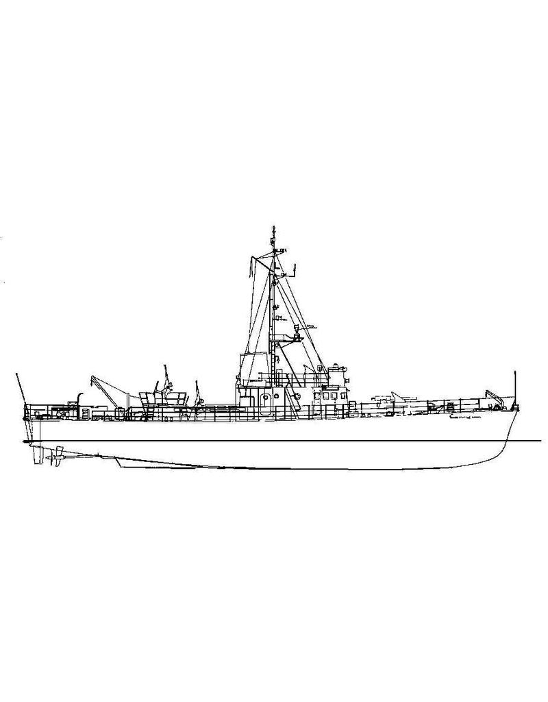 MBT 10.11.018 HrMs patrouillevaartuigen Balderklasse P802-P806 (1954/55)