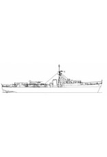 MBT 10.11.023 HrMs torpedobootjager "Piet Hein" D805 (1945) - ex HMS "Separis" (1943)