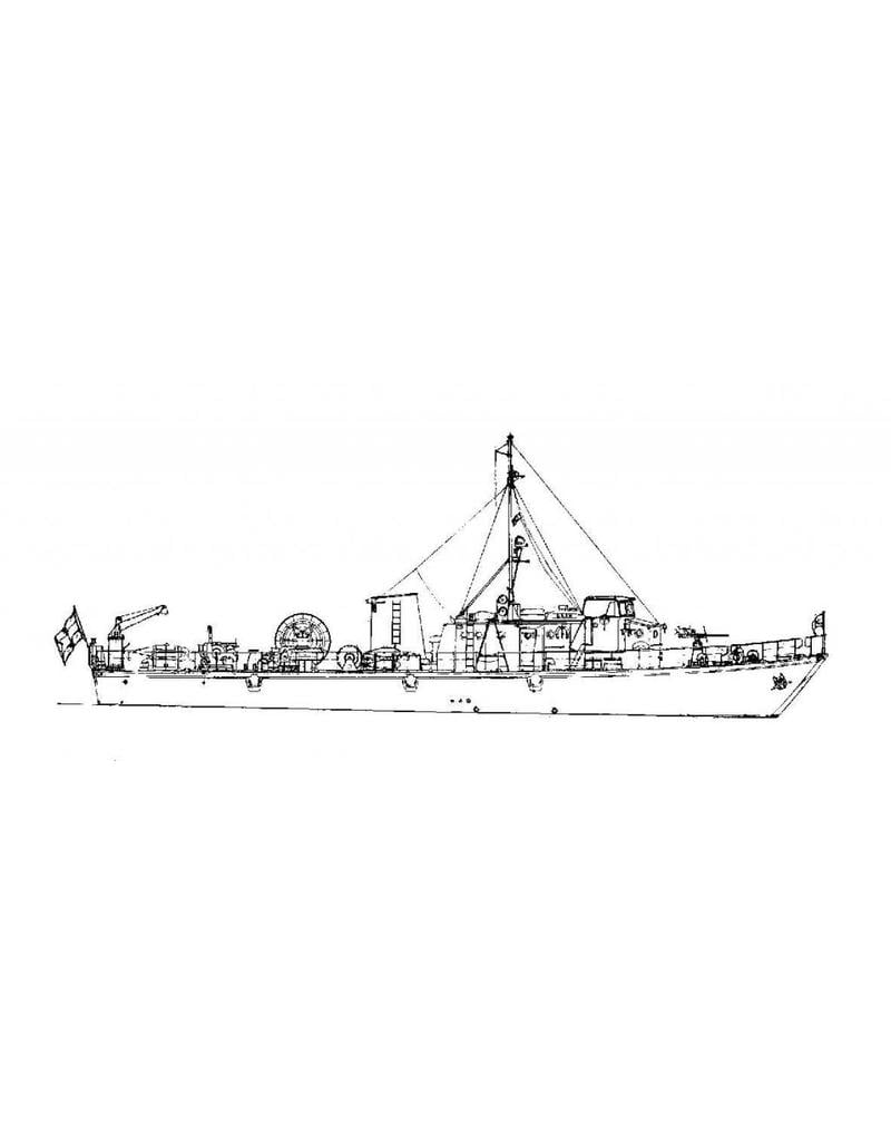 MBT 10.11.031 HrMs ondiepwater-mijnenvegers "van Straelen" klasse (1960/62)