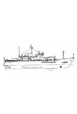 MBT 10.11.037 HrMs oceanografisch onderzoekvaartuig "Tydeman" A906 (1976)