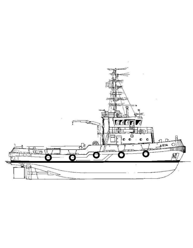 MBT 10.11.042 HrMs-Motorschlepper der „Linge“-Klasse (1987)