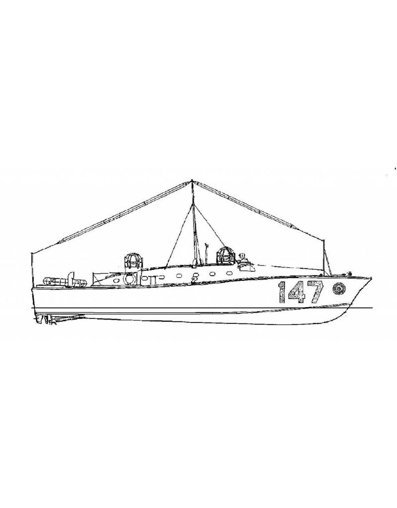 MBT Air-Sea rescue boat (1940) - RAF - Bouwtekening Schaal 1 : 20 (10.11.066)