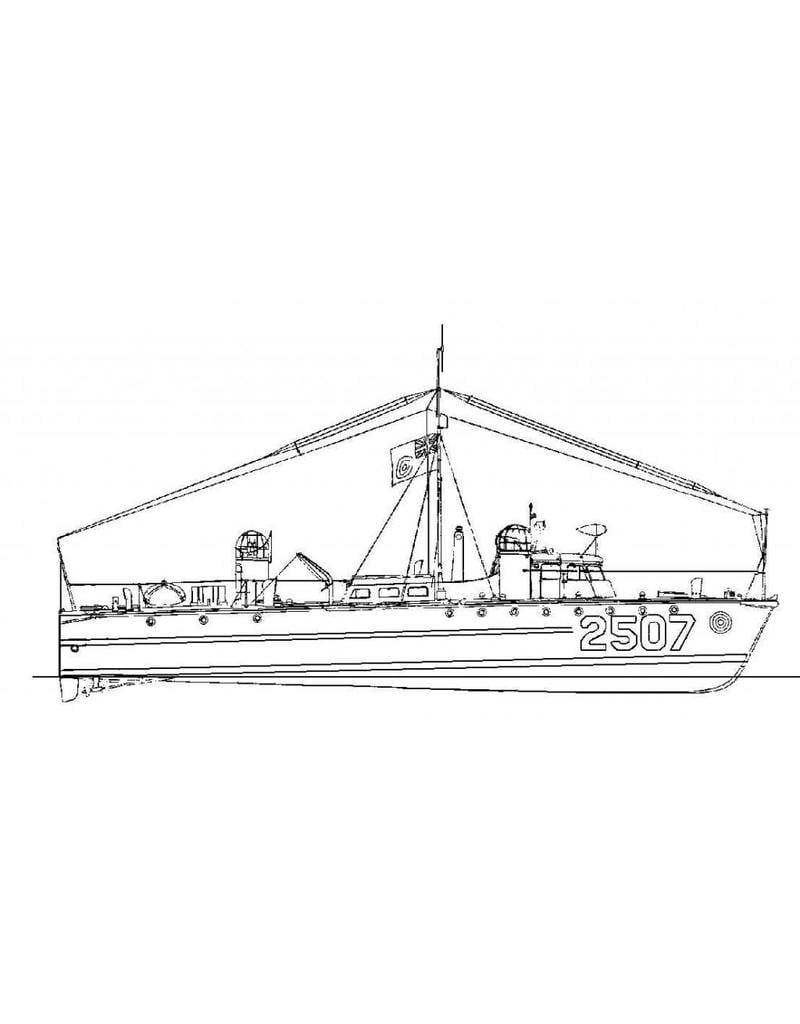 MBT Air-Sea rescue boat (1942) - RAF - Construction plan Scale 1 : 10 (10.11.068)