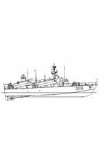 MBT Fast missile attack boat "3116" - Construction drawing Scale 1 : 60 (10.11.069)