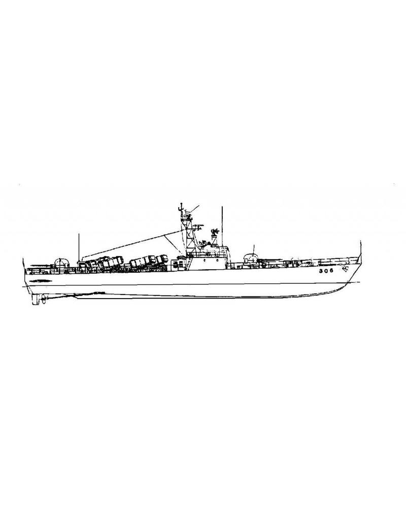 MBT Fast Attack Boat "306" - Construction Drawing Scale 1 : 85 (10.11.072)
