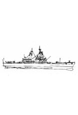 MBT Guided-missile cruiser USS "Virginia" CGN38 - Construction plan Scale 1:179 (10.11.073)