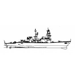MBT 10.11.075 Zerstörer USS „Spruance“ DD963