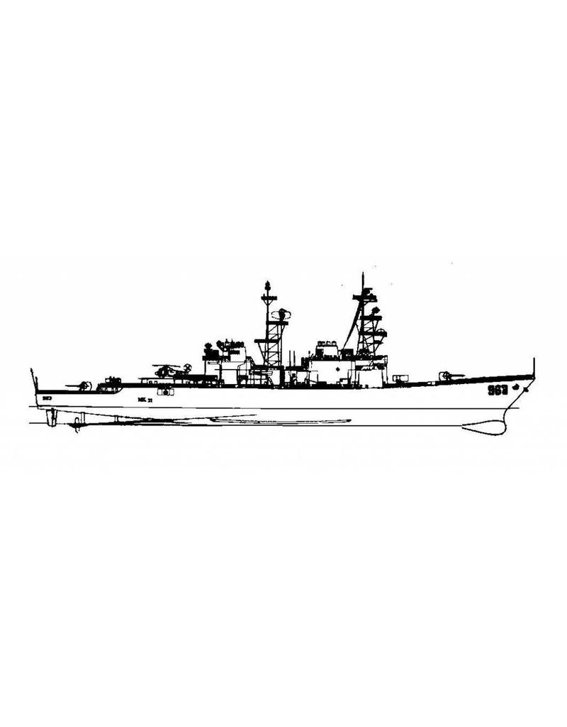 MBT 10.11.075 Zerstörer USS „Spruance“ DD963