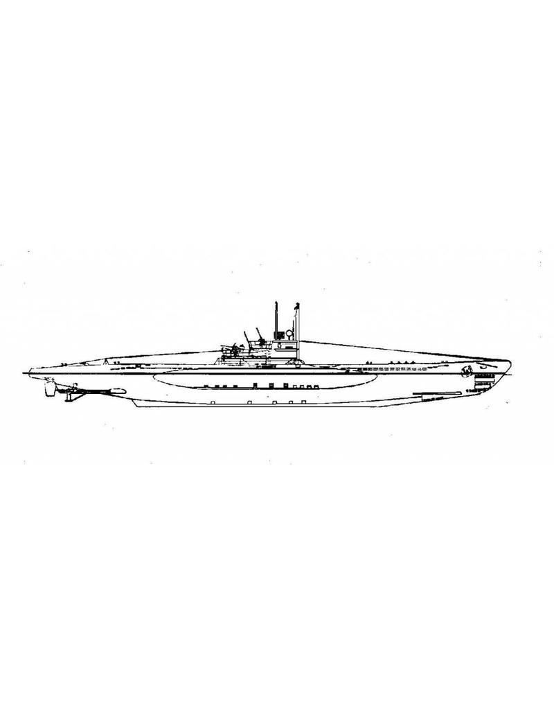 MBT 10.11.077 U-boot type VII C (1940/45) - (Kriegsmarine)