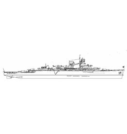 MBT 10.11.088 HrMs Kruiser "de Zeven Provincien"; oorspronkelijk ontwerp 1939