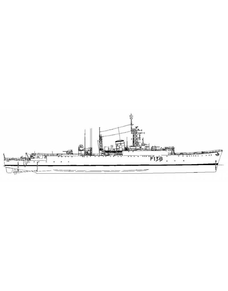 MBT 10.11.094 Typ 15 Fast A/S-Fregatte HMS „Rapid“ F138 (1953); ehemals Zerstörer der R-Klasse HMS „Rapid“ H32