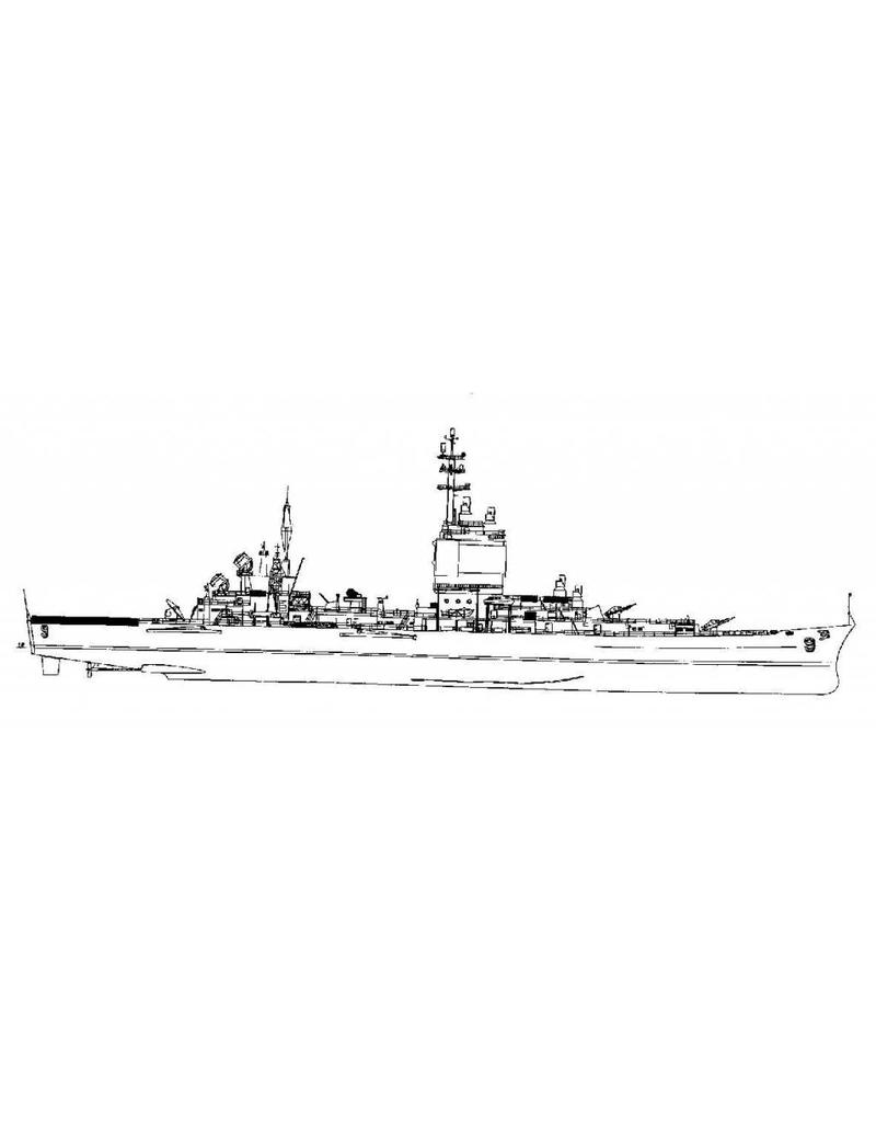 MBT 10.11.098 Geleidewapenkruiser USS "Long Beach" CGN-9 (1961)