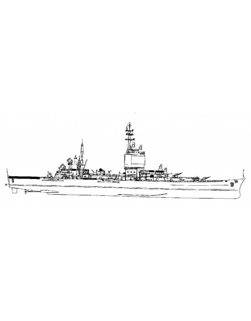 NVM 10.11.098 Geführte Waffe Cruiser USS "Long Beach" CGN-9 (1961)