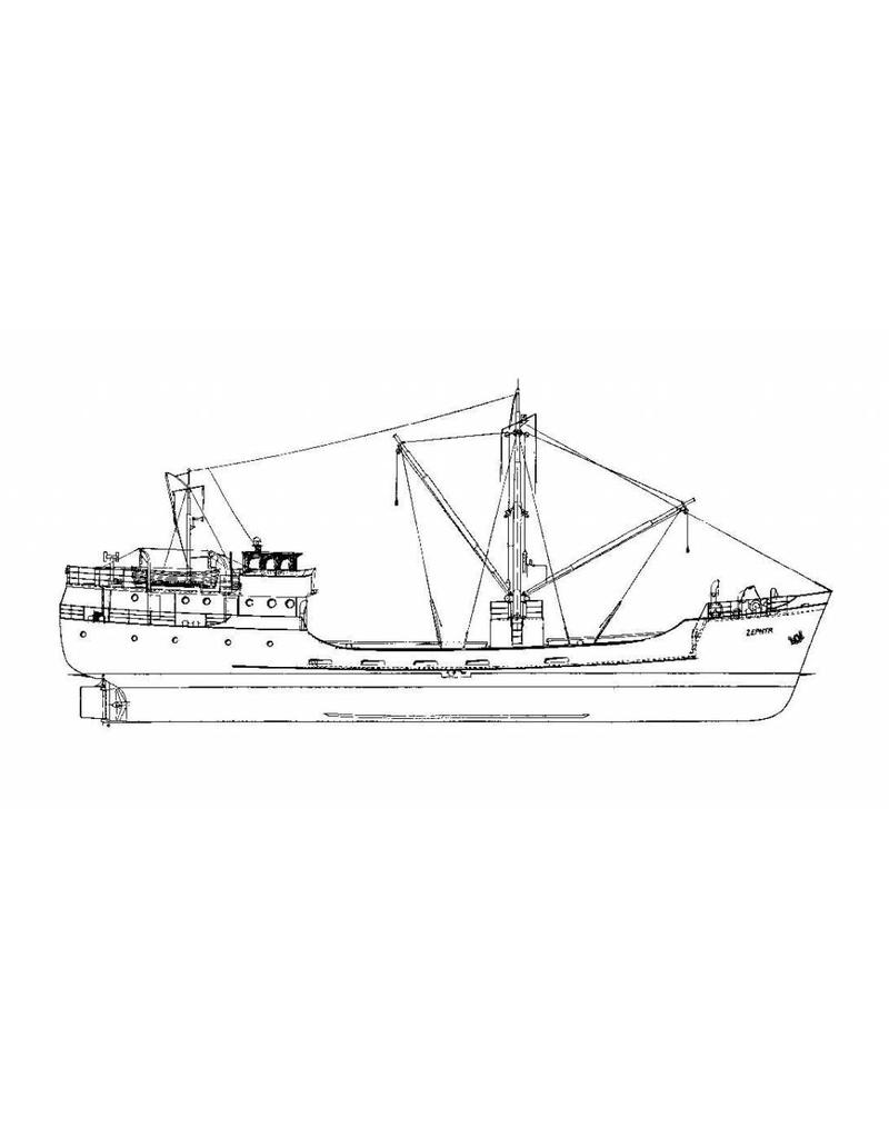 MBT 10.12.002 MV "Zephyr" coastal vessel (1952) - North Westland Shipping Co. Ltd (New Zealand)