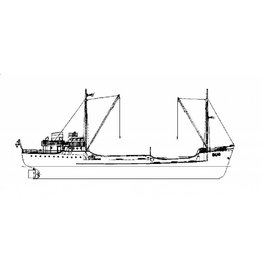 MBT 10.12.004 coastal vessel ms "Bug" (1939) - Polish Steamship Co (PZM), Stettin