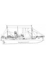 MBT 10.13.001 Dampftrawler IJM.1"' Tzonne" (1949) - Fischerei Mij Petten II (1951); ex SCH 93