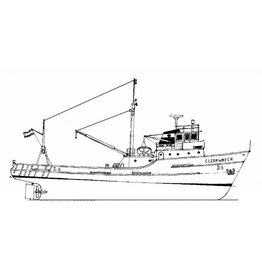 MBT 10.13.004 Hecktrawler "Clearwater" (1963) - Shamrock Shipping Co, Dublin
