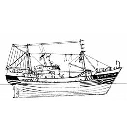 MBT 10.13.012 Motortrawler "Protinus" IJM 154 (1959) - Reederei Erenst