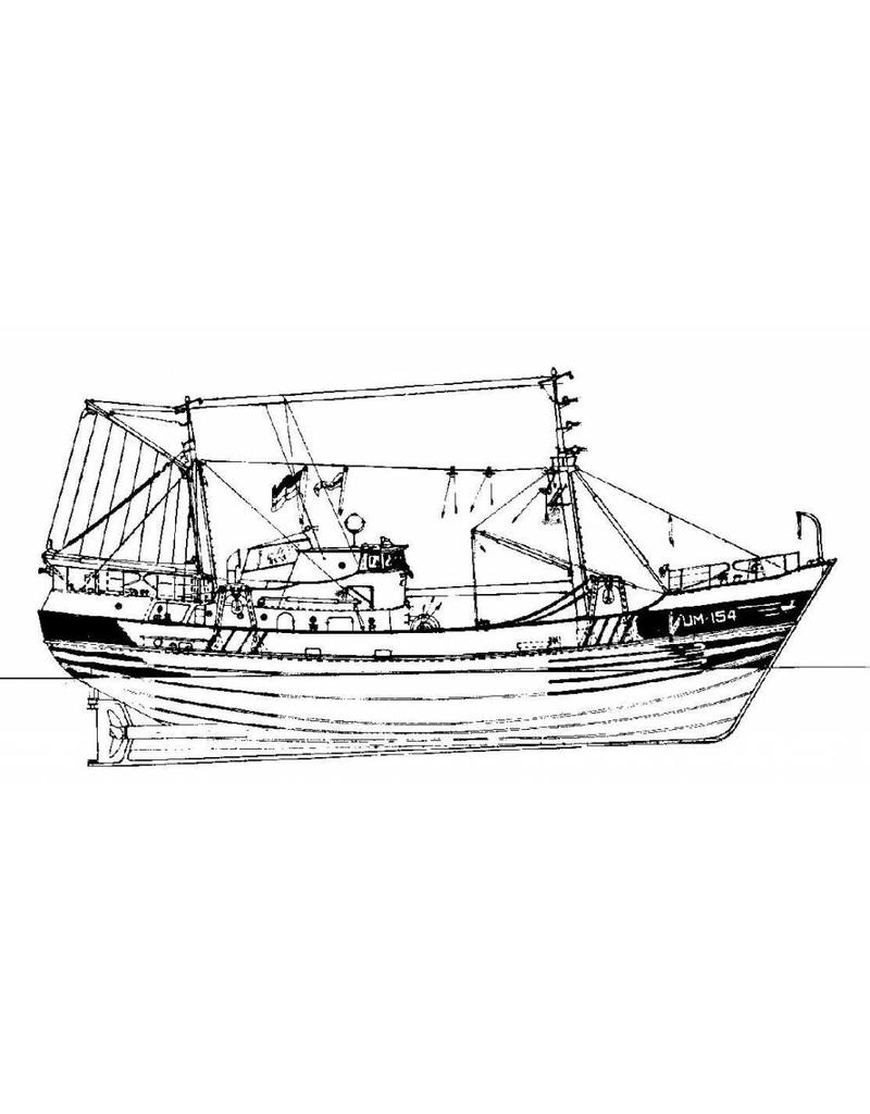 MBT 10.13.012 motortrawler "Protinus" IJM 154 (1959) - Rederij Erenst