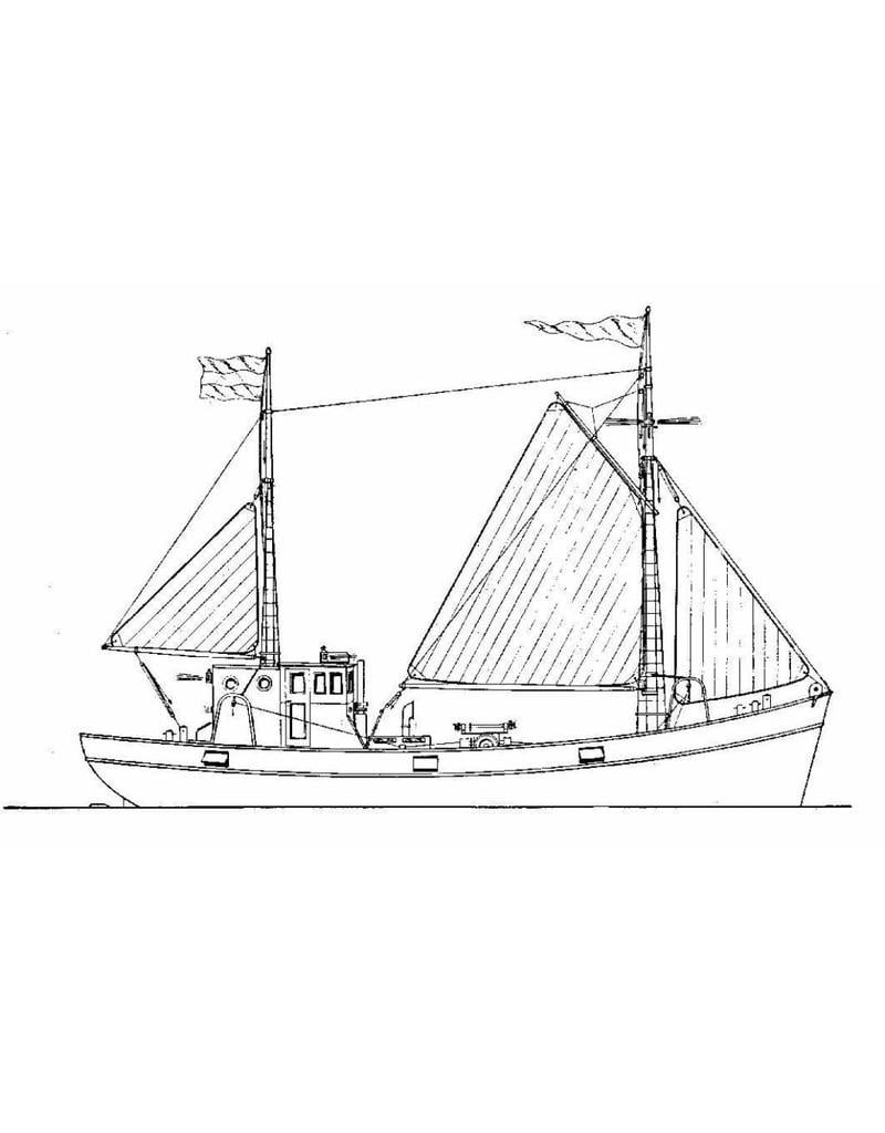 MBT 10.13.024 motor fishing trawler
