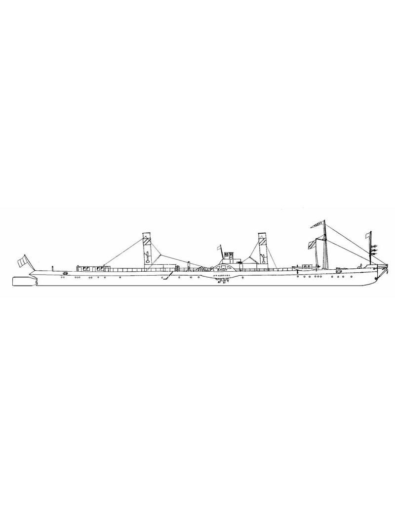 MBT 10.14.010 Rhein-Raddampfschlepper ss "Brest" (1924) - CFNR, Strassburg