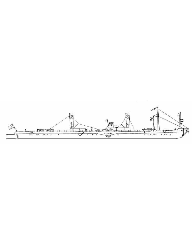 MBT 10.14.010 Rijn-radersleepboot ss "Brest" (1924) - CFNR, Strassbourg
