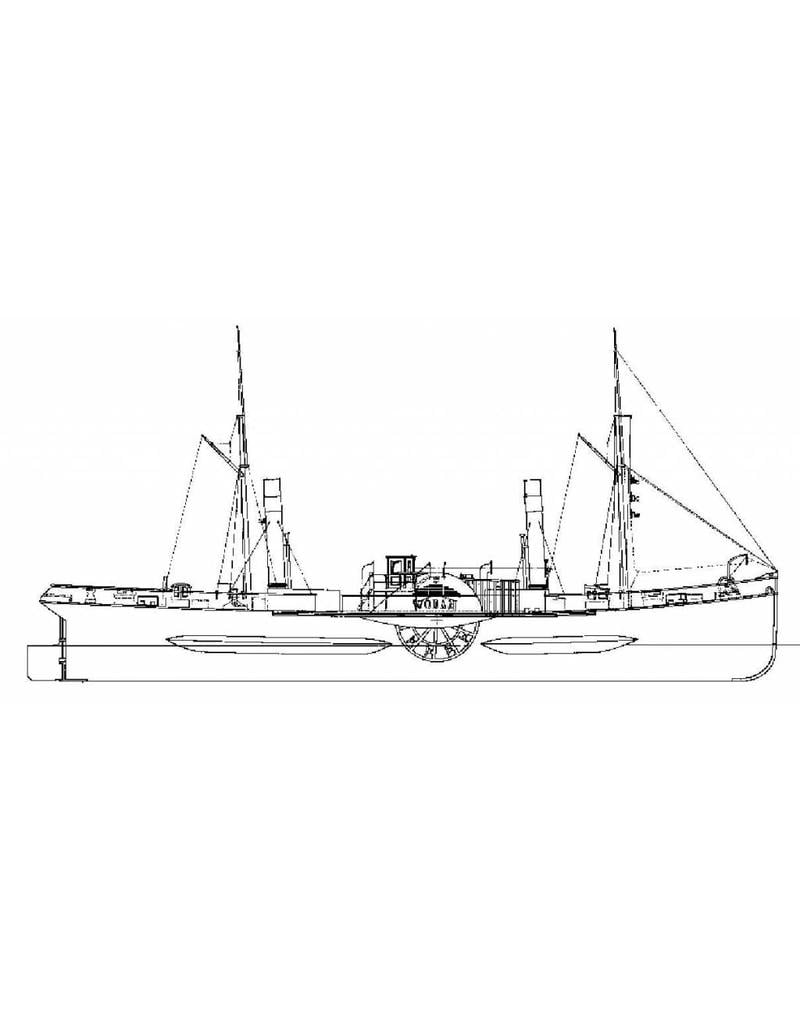 MBT 10.14.012 Paddle Tug ss "Wodan" (1883) - L. Smit & Co.