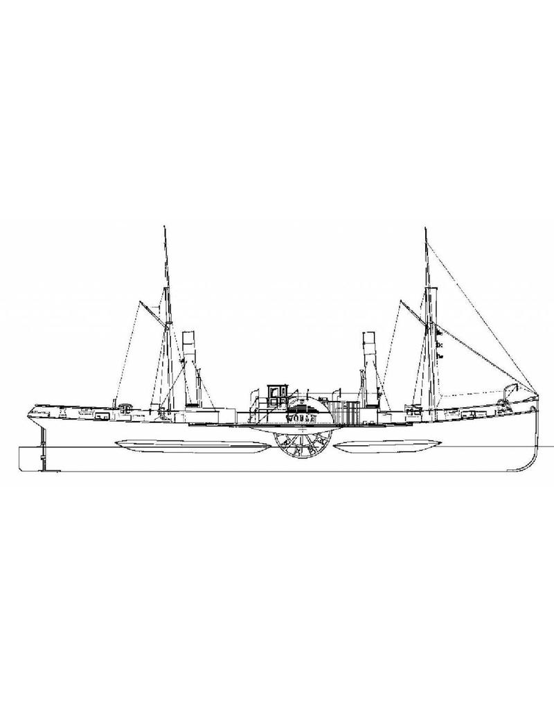 MBT 10.14.012 Raddampfschlepper ss "Wodan" (1883) - L. Smit & Co.
