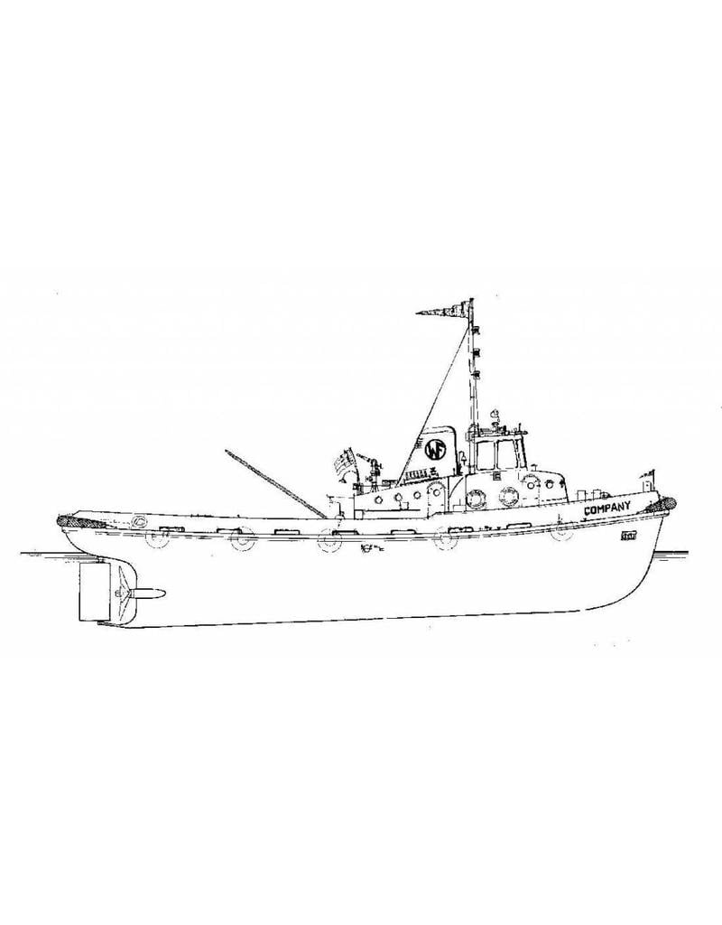 MBT 10.14.013 Hafenschlepper ms "Company", "G.M. Roentgen" (1961) - Wilton Feijenoord