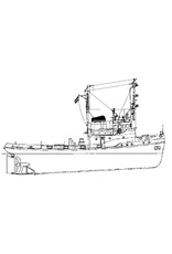 MBT 10.14.017 coastal tugboat ms "Hector"(III) (1958) - Bureau Wijmuller