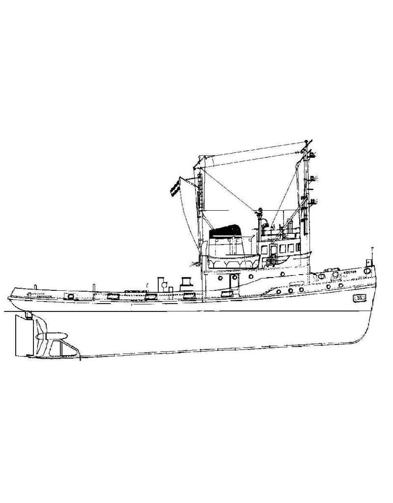 MBT 10.14.017 kustsleepboot ms "Hector"(III) (1958) - Bureau Wijmuller