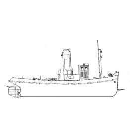 NVM 10.14.019 stoomsleepboot voor de binnenvaart (ca. 1920)