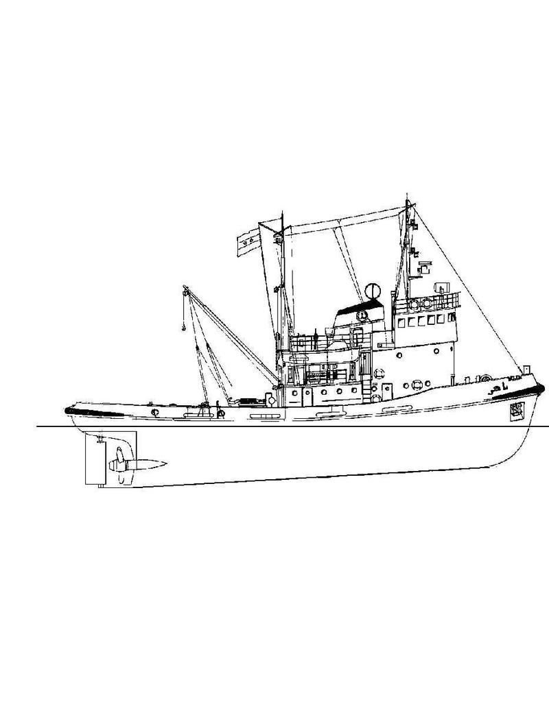 MBT 10.14.022 kustsleepboot ms "Baher" (1962) - Suez Canal Authority