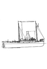 MBT 10.14.023 ocean-going tug ss " Witte Zee" (1914) - L. Smit & Co