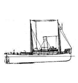 MBT 10.14.023/A Hochseeschlepper ss "Witte Zee" (1914) - L. Smit & Co