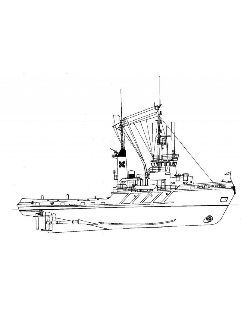 MBT 10.14.024 Seeschlepper MS "Smit Enterprise" (1972) - Smit International, Curacao