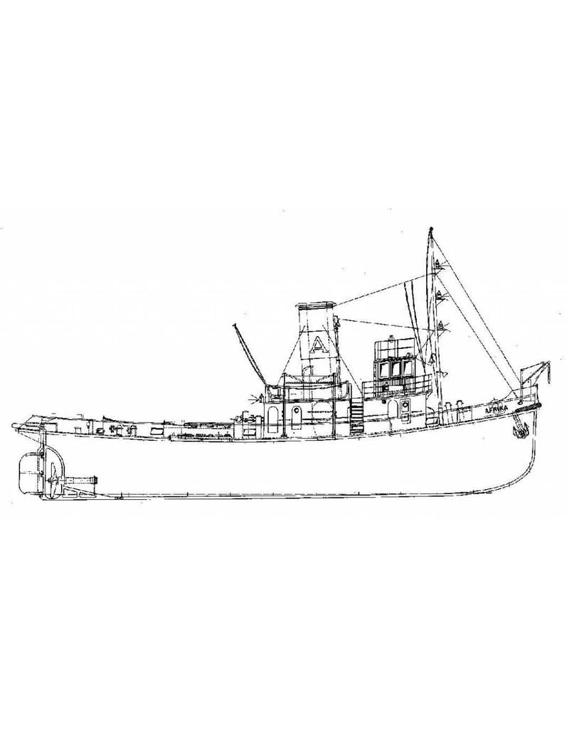 MBT 10.14.025 harbour tug ss "Afrika" (1931) - P. Smit jr.