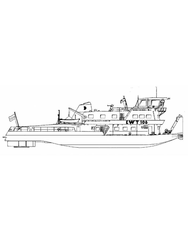 MBT 10.14.027/A Schubboot EWT 106, Jacob C. van Neck - (1976) - Eur. Wasserweg Transporte