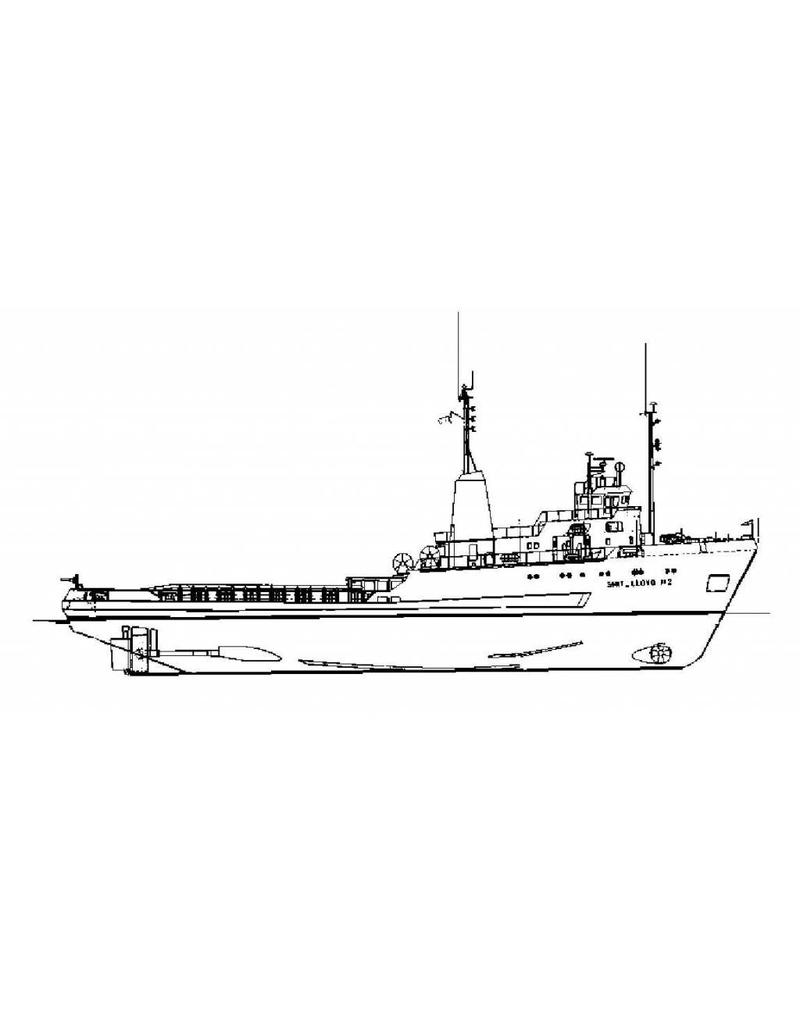 MBT 10.14.028 bevoorradingssleepboot ms "Smit Lloyd 112" (1975) - Smit-Lloyd