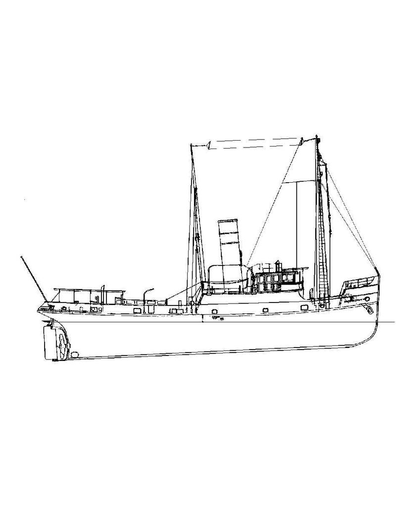 MBT 10.14.030 zeesleper ss " Lauwerszee" (1930) - L. Smit & Co's Intern. Sleepdienst