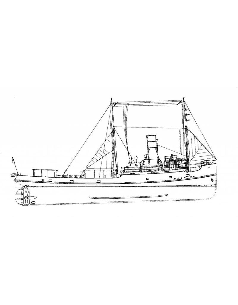 MBT 10.14.050 zeesleepboot ss "Ganges" en "Gele Zee" (1921) - L. Smit & Co's Intern. Sleepdienst