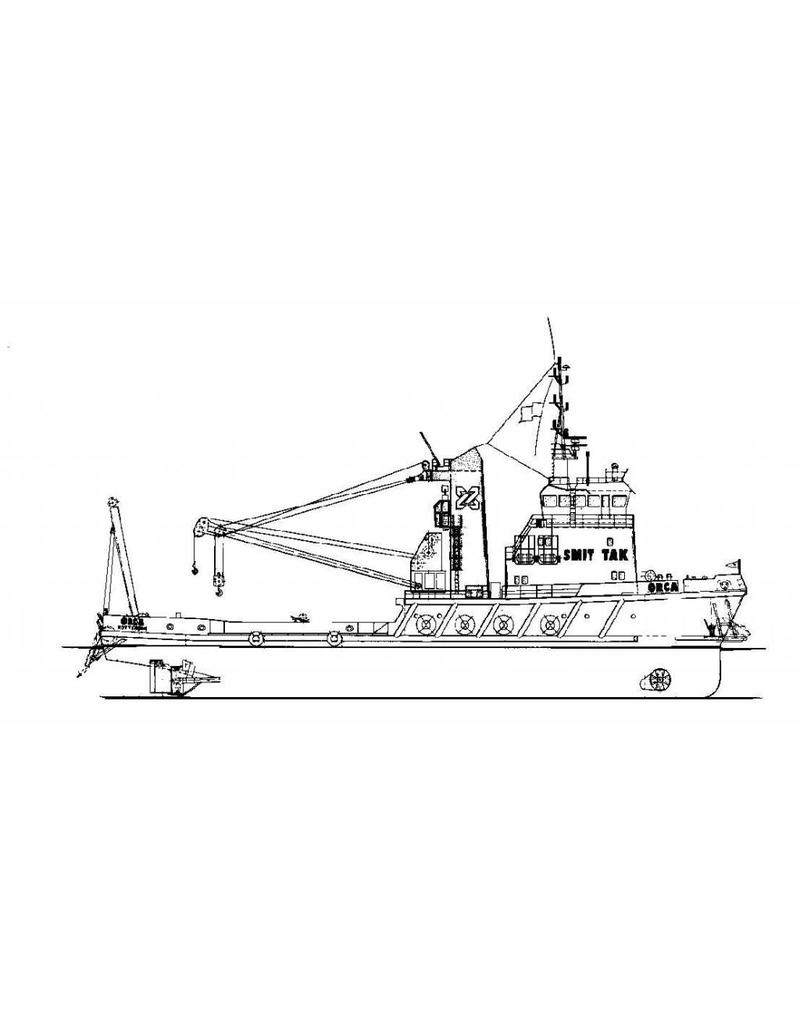 NVM 10.14.052 Bergungsschiff mv "Orca" (1983) - Smit Tak; seit 1986, "Smith Orca"