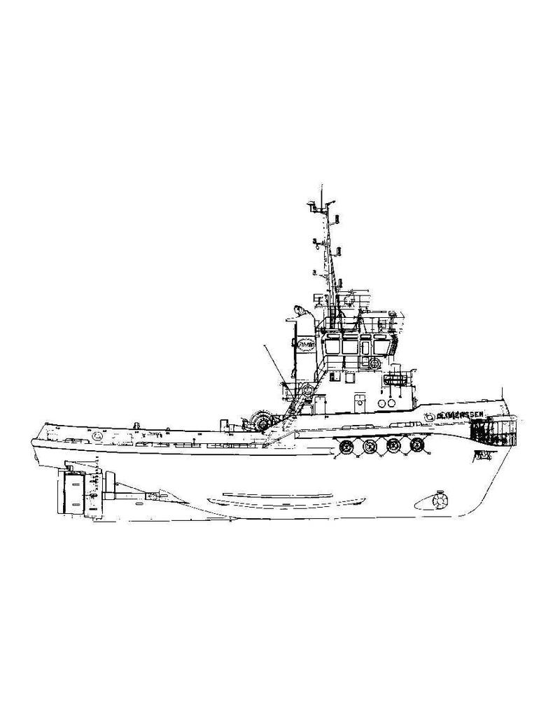 MBT 10.14.055 Küstenschlepper ms "Olivierssen" (1983) - Nieuwe Vlissingse Sleepdienst